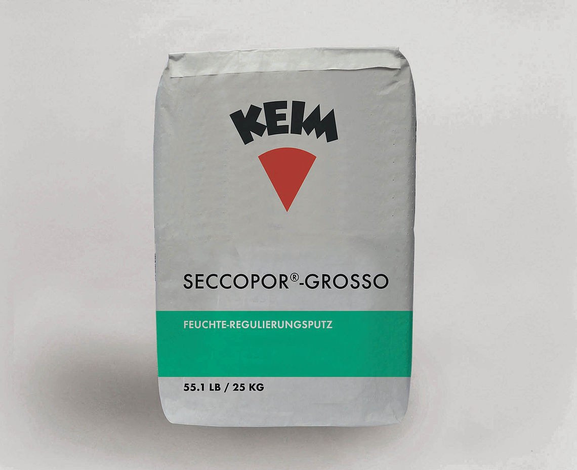 KEIM Seccopor®-Grosso