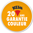 Logo Garantie Couleur 20 ans KEIM